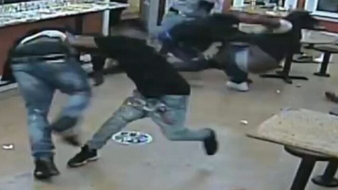 Police Release Images of Brawl That Led to Police Shooting Inside Taqueria in San Jose