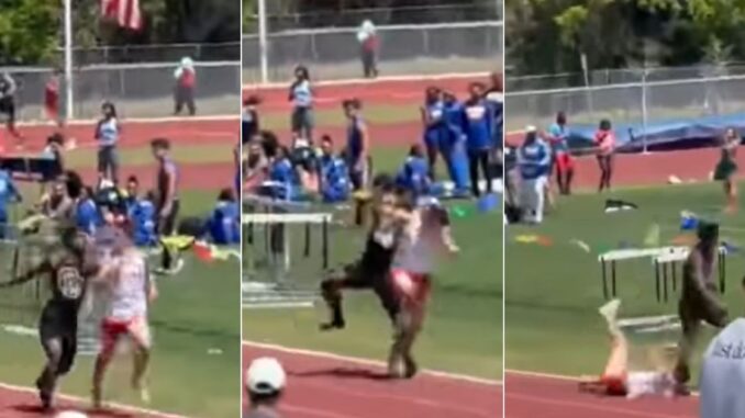 Shocking: Video Shows Runner Getting Sucker-Punched During Florida Track Meet