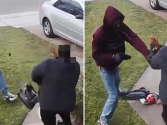 'B*tch, I’ll blow your head off': Terrifying Video Shows Woman Being Ambushed & Robbed at Gunpoint Outside Her Houston Home