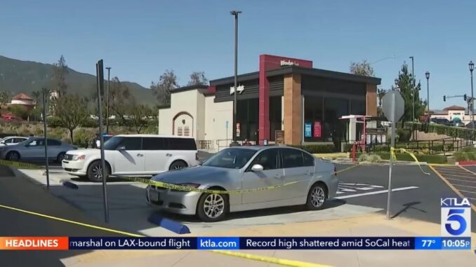 Bank Robber Gunned Down by Police After Trying to Blend in With Wendy's Customers in California