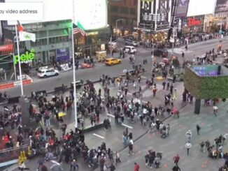 Pure Panic: Manhole Explosion in Times Square Sends Terrified Crowd Running