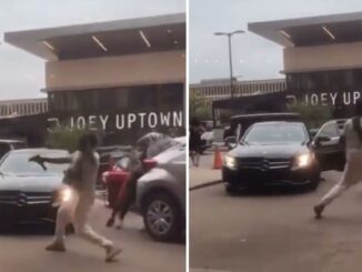 Caught on Camera: One Person Shot in The Leg After Fight at Houston Mall