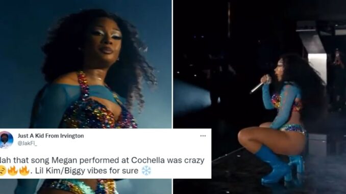 Twitter Reactions: Megan Thee Stallion Performs Unreleased Song at Coachella & People Are Saying it Has 'Lil Kim' Influence All Over it