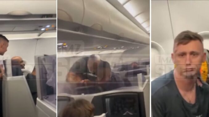 Bloody: Video Shows Mike Tyson Punching Alleged Drunk Airline Passenger in The Face Repeatedly