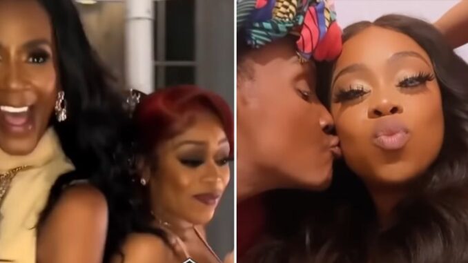 Lil Scrappy's Ex Shay Johnson Introduces Momma Dee to Her Baby's Father at Baby Shower!
