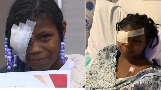Heartbreaking: 7-Year-Old Girl Begs for The Person That Shot in Her in The Face to Turn Themselves In