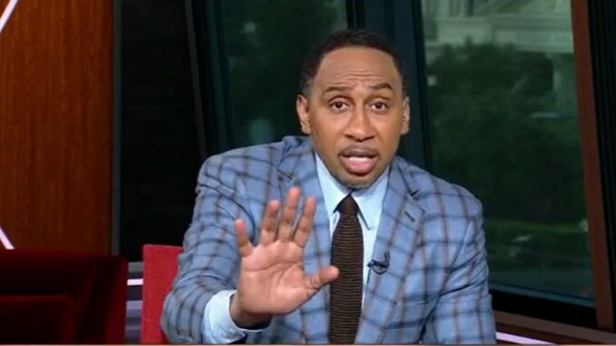 Stephen A Smith Goes off Script and Sends a Warning to Kyrie Irving