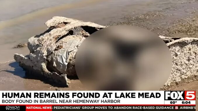 Human Remains Discovered in Barrel in Nevada's Lake Mead Amid Drought; Man Was Shot