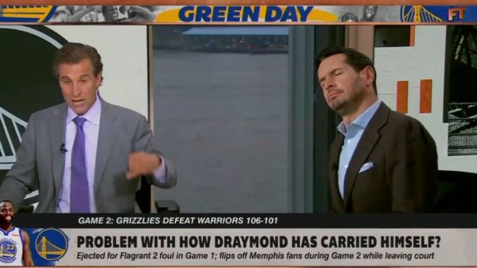 Shut Up and Play: JJ Redick Doesn't Hold Back While Speaking on Draymond Green on ESPN's 'First Take'