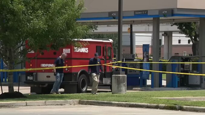 Brazen Armored Truck Robbery Turns into a Shootout at a Chase Bank in Houston