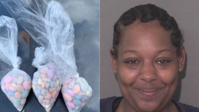 Woman Arrested for Drugs That Resemble Candy; Charged with Trafficking & Child Abuse