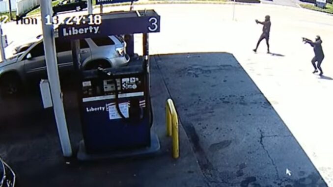 'I don't know who's raising these children...': Video Shows Man Being Gunned Down at Philadelphia Gas Station