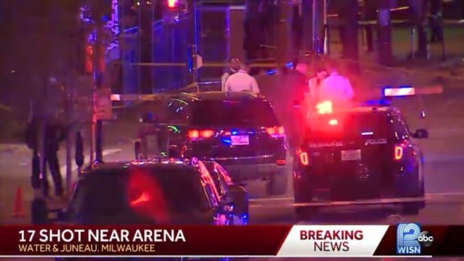 17 People Shot in Downtown Milwaukee...Just Blocks Away from Bucks-Celtics Game 6