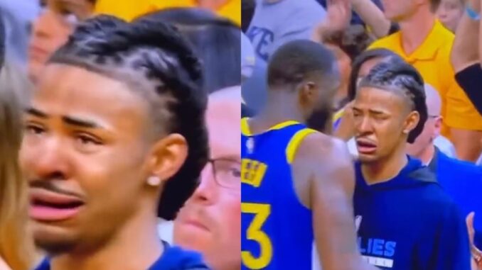 Someone Did Ja Morant Dirty With This Crying Filter
