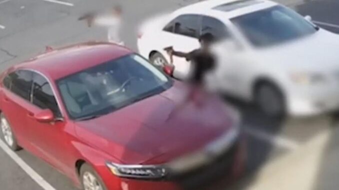 Surveillance Video: Brazen Daytime Shooting by Teens in NC Injures 1 [Video]
