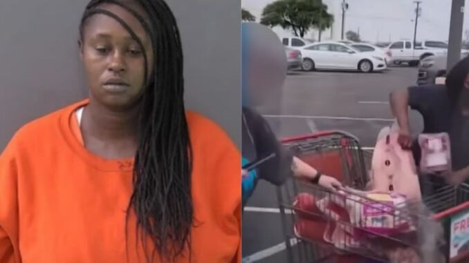 Woman Captured in Viral Video Stealing Meat from Grocery Store Has Been Arrested