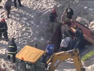 Sand Collapses onto Teens Digging Hole, Killing One at Jersey Shore
