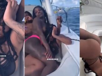 0 to 100: Viral Video Shows Ladies Go from Chilling to Straight Drag Action on a Boat