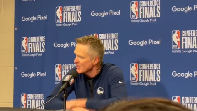 Coach Steve Kerr Makes Emotional Plea for Gun Control After Mass Shooting at Robb Elementary School in Uvalde, Texas