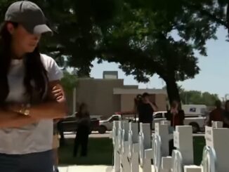 Duchess of Sussex Meghan Markle Pays Respects At Scene Of Texas School Shooting