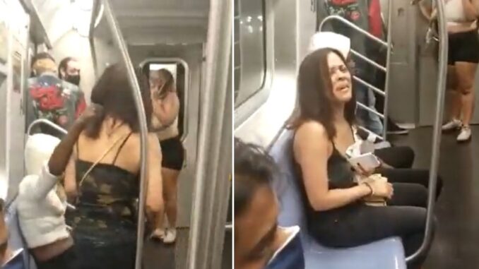Woman Screams for Help as Man Assaults Her on NYC Subway Train; Nobody Intervenes