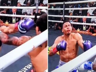 Gervonta Davis Lays Rolly Romero Down in the 6th Round With a Perfect Counter Left