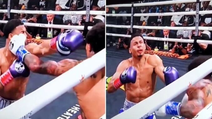 Gervonta Davis Lays Rolly Romero Down in the 6th Round With a Perfect Counter Left
