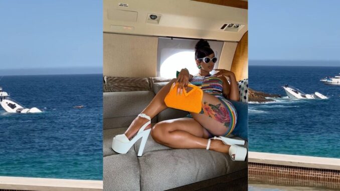 Cardi B Shares Footage of Yacht Sinking During Her Vacation