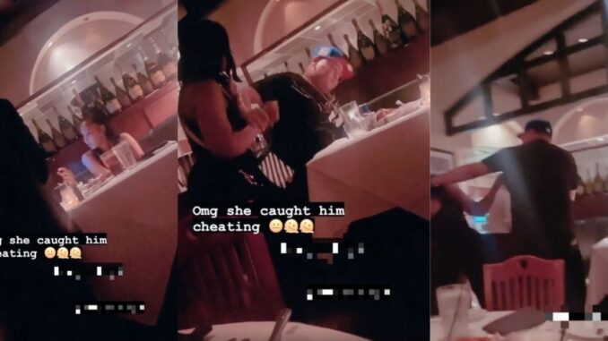 That Sound Off: Woman Catches Her Man Cheating and Slaps the Taste Out His Mouth