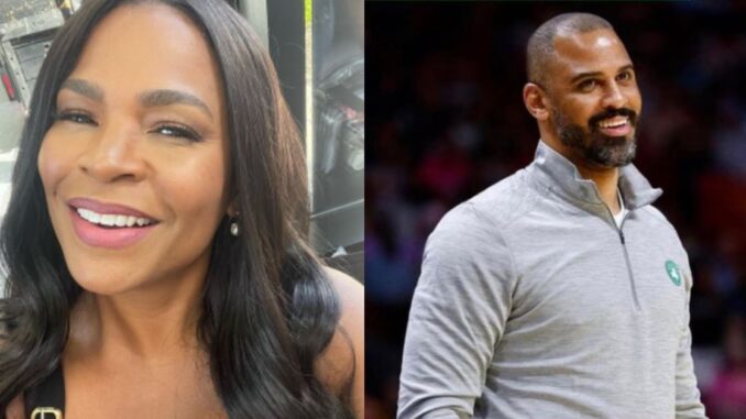Actress Nia Long Celebrates as Boston Celtics, Coached by Her Fiancé Ime Udoka Head to the NBA Finals