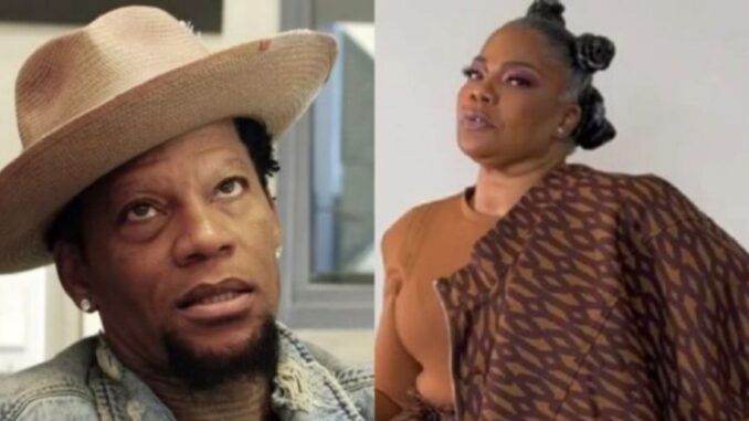 Mo'Nique Reacts to DL Hughley "Checking Her" After She Lashed Out on Stage