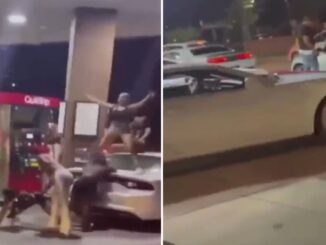 Cold-Blooded: Graphic Video Shows Man Being Gunned Down Over a Simple Fender Bender at Gas Station in Charlotte; 2 Men Arrested