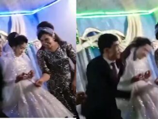 Get The Strap: Video Shows the Horrifying Moment a Groom Punches His New Wife at Their Wedding