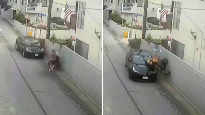 Horrible: Teen Driver Mows Down Woman Walking Her Baby in a Stroller in California