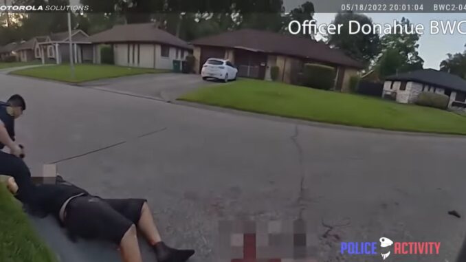 "That's him! That's him!": Houston Police Officers Shoot Suspect Who Fired Shots at Them