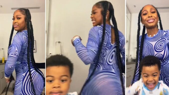 Jayda & Lil Baby's Son Ain't Letting Nobody See His Mother Assests!