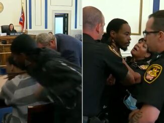 Watch: Father Attacks Man Accused of Murdering His 3-Year-Old Son & Her Mother in Court