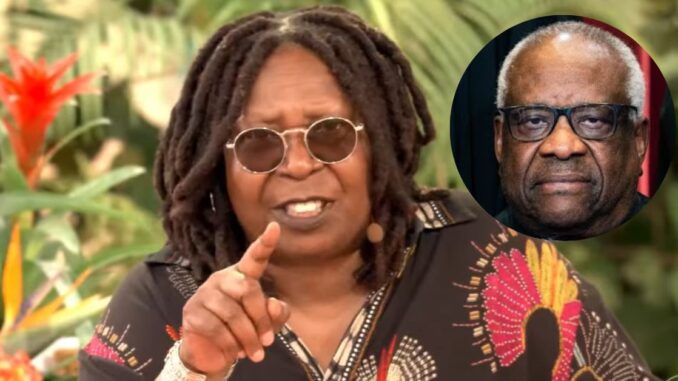 Whoopi Goldberg Warns Clarence Thomas About His Marriage to His White Wife