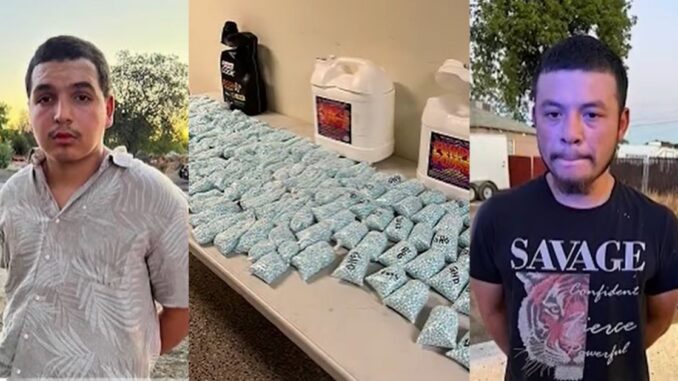 150,000 Fentanyl Pills Found in Vehicle During Traffic Stop in California, 2 Arrested & Then Released