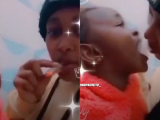 CPS Is On The Way: Woman Records Herself Blowing Weed Smoke in a Child's Mouth