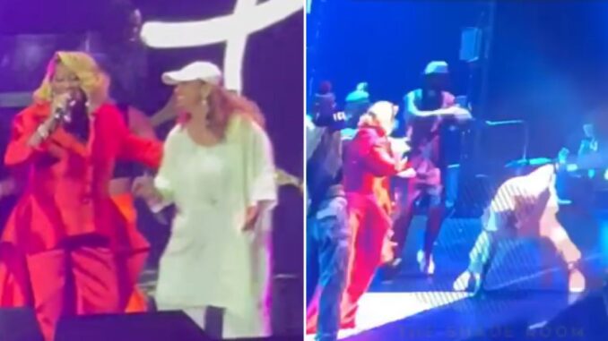 Debbie Allen Bends Over and 'Drops It Like It's Hot' On Stage With Patti Labelle