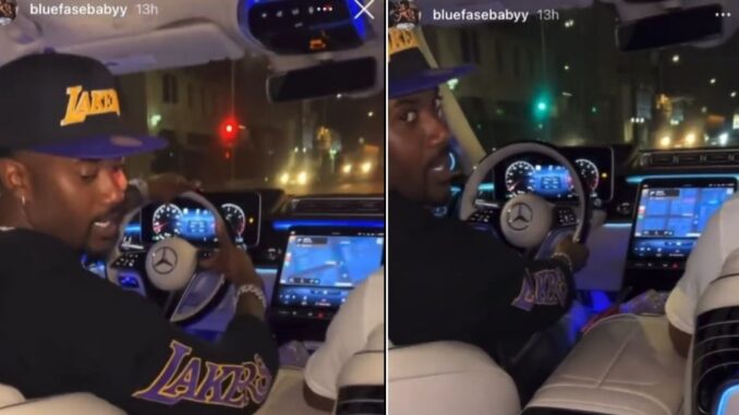 Raybach: Ray J Goes Viral After Operating UBER for Rapper Blueface