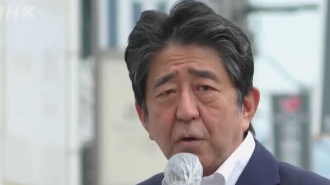 Shocking: Former Japanese Prime Minister Shinzo Abe Assassinated While Delivering Speech in Japan