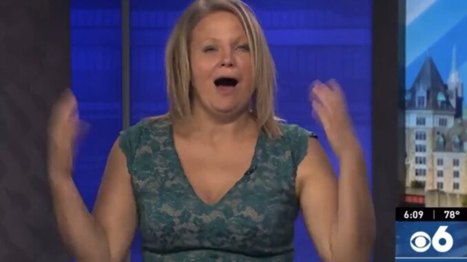 Watch: Albany News Anchor Suspended from Job by CBS After Slurring Her Words Through Broadcast 
