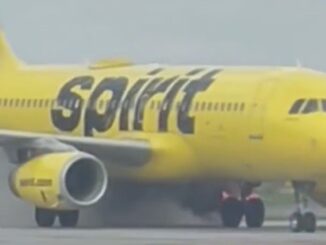Video Shows Spirit Airlines Plane’s Brakes on Fire After Landing in Atlanta from Tampa