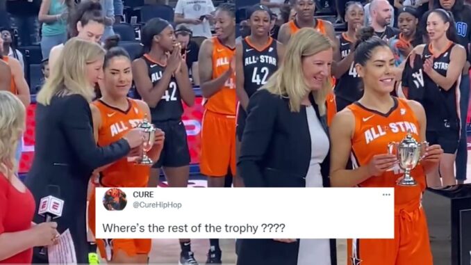 See The Tweets: The WNBA All-Star MVP Trophy Is Getting Dragged