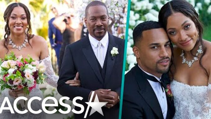 Eddie Murphy's Daughter Bria Tied the Knot With Fiancé Michael Xavier! [Pics]