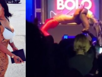 Male Stripper ‘Michael Bolwaire’ Tried to Taste Deelishis' 'Goodies' on Stage!