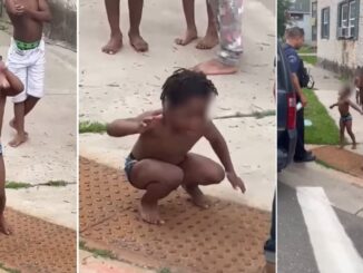 Disturbing: Video Shows Little Children Cursing & Trying to Fight the Police in Minnesota 'Shut up b*tch!'