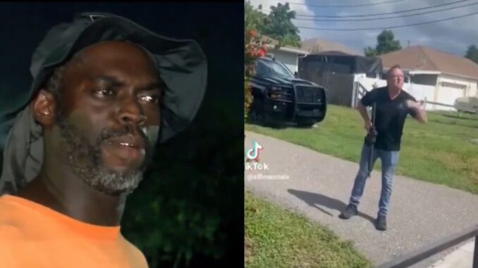 Florida Man Threatens Black Landscaper and His Daughter With an AR-15 for Partially Blocking His Driveway